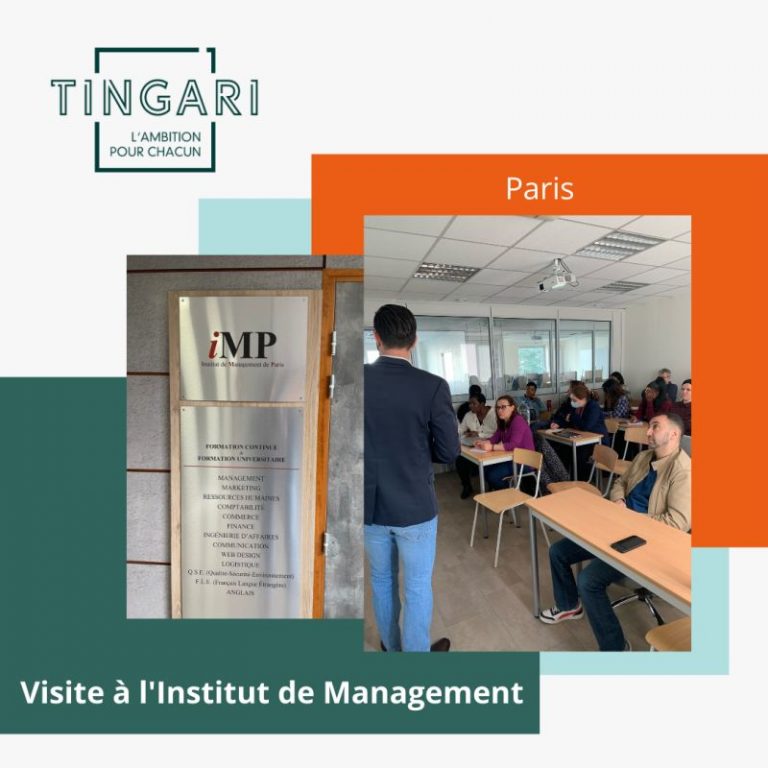 [Partenariat] TINGARI x l’IMP Paris, Institut de Management de Paris